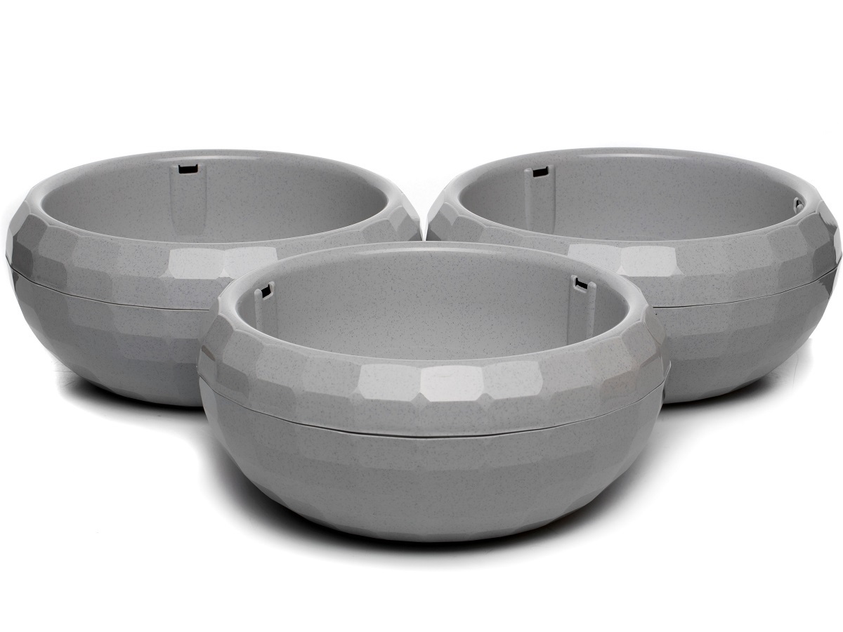 Горшок для цветов Luna 4.2L Grey NAVAKO 16106 - Вид №3