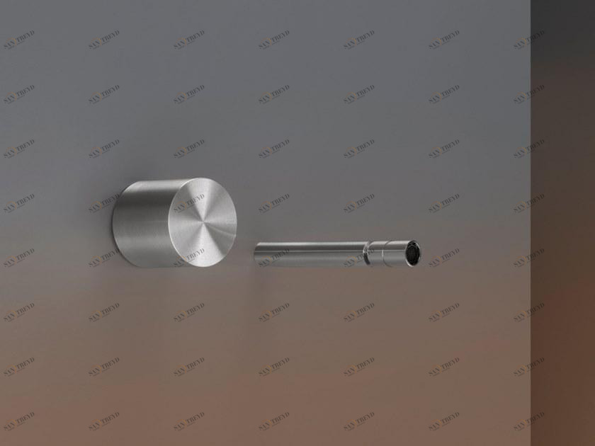 Ceadesign Смеситель для умывальника из нержавеющей стали настенный с регулируемым изливом Opus Ops 07