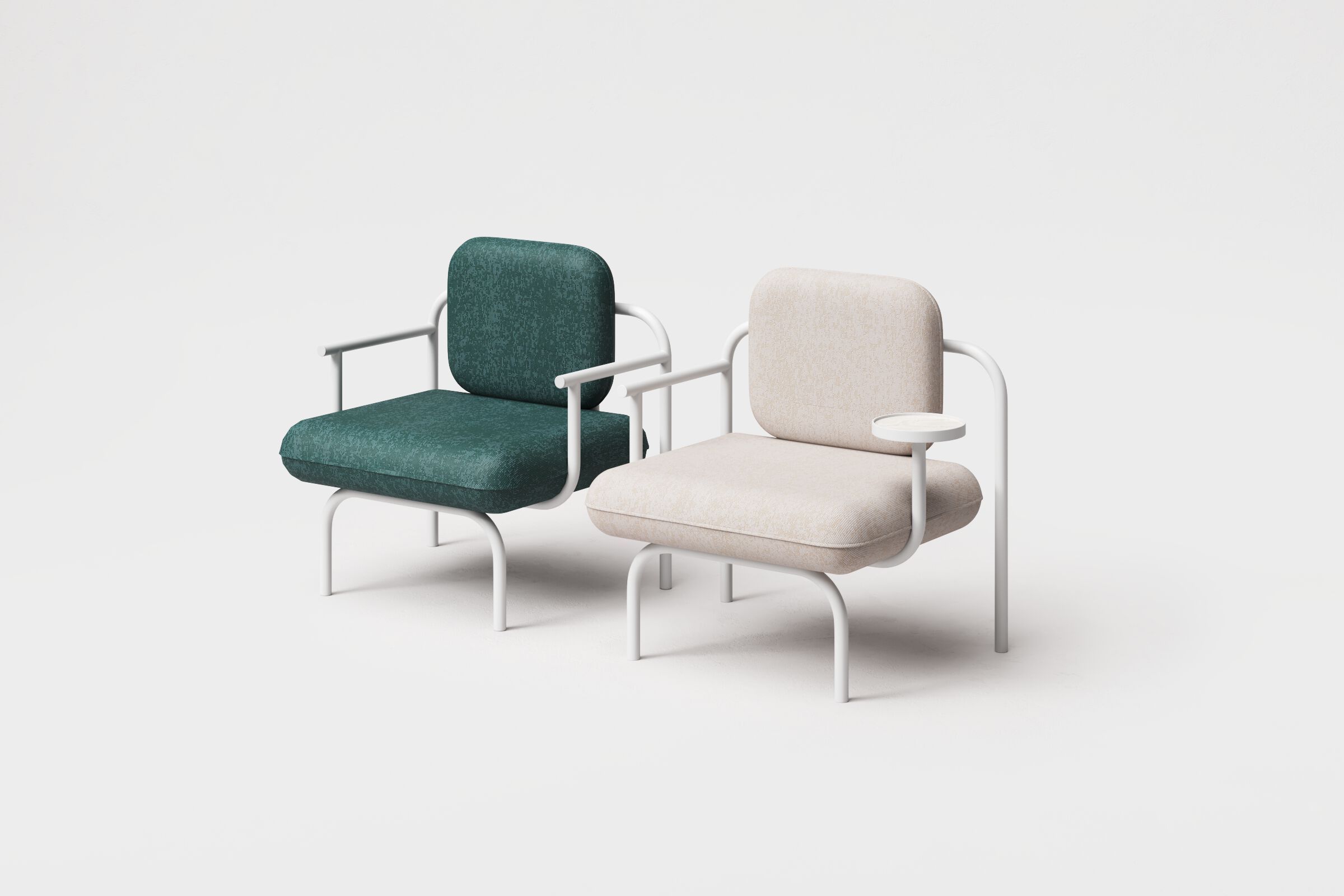 Тканевое садовое кресло с журнальным столиком Joyf Havn ARCH-00129204 - Вид №1