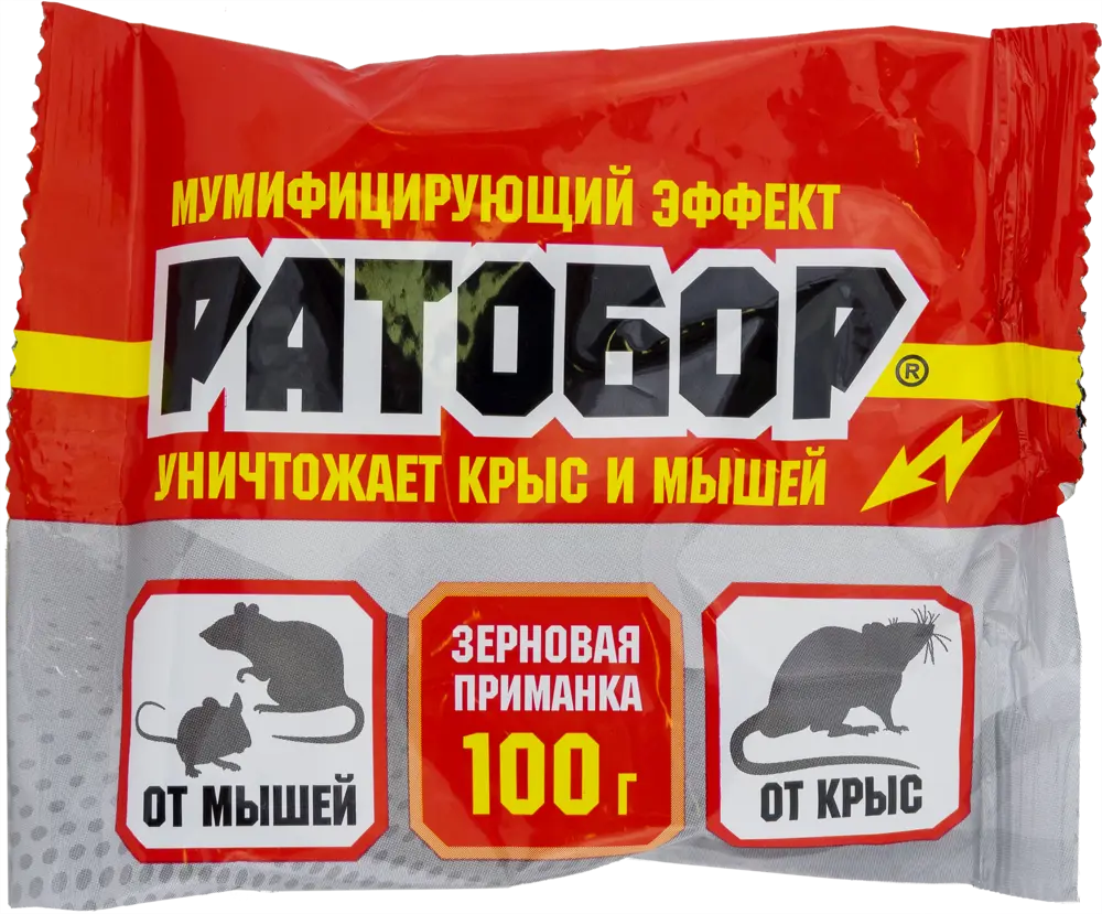 Santreyd Ратобор - готовая зерновая приманка от грызунов 100 г 15170678