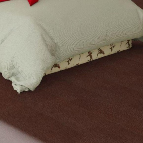 Кожаный пол CorkStyle Leather Cobra Bordeaux Натуральная кожа (Рельефная) 915х305 мм 1001500010 - Вид №2