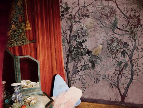 Wall&decò Экологические огнестойкие обои с цветочными мотивами Contemporary wallpaper 2020 Wdaa200