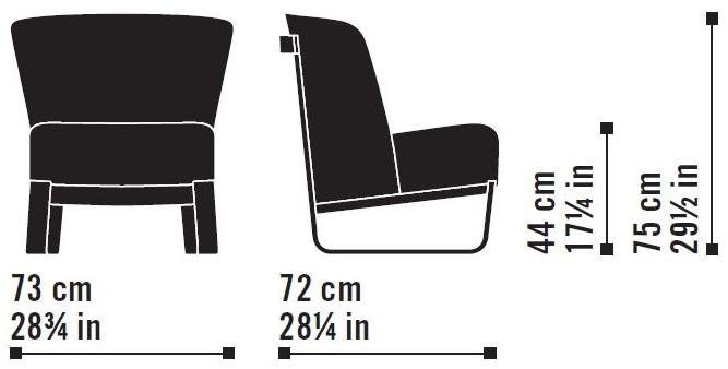 Very Wood Кожаное кресло-санки Skid sun-id-1366635 - Вид №16