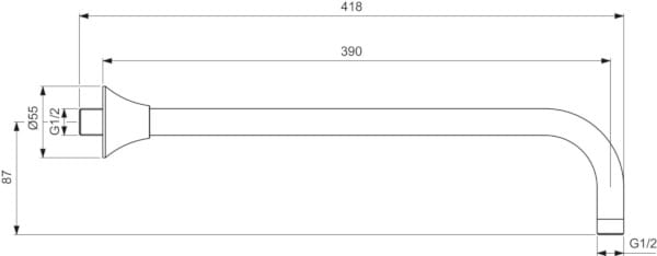 Настенный душ Ideal Standard La Dolce Vita ARCH-00109953 - Вид №4