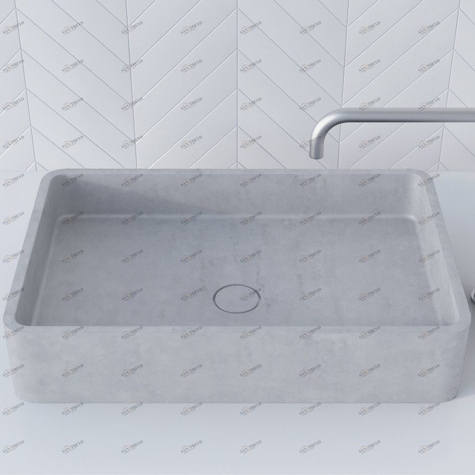 WВ601BELYJ Накладная раковина на столешницу  овальная BetOn 