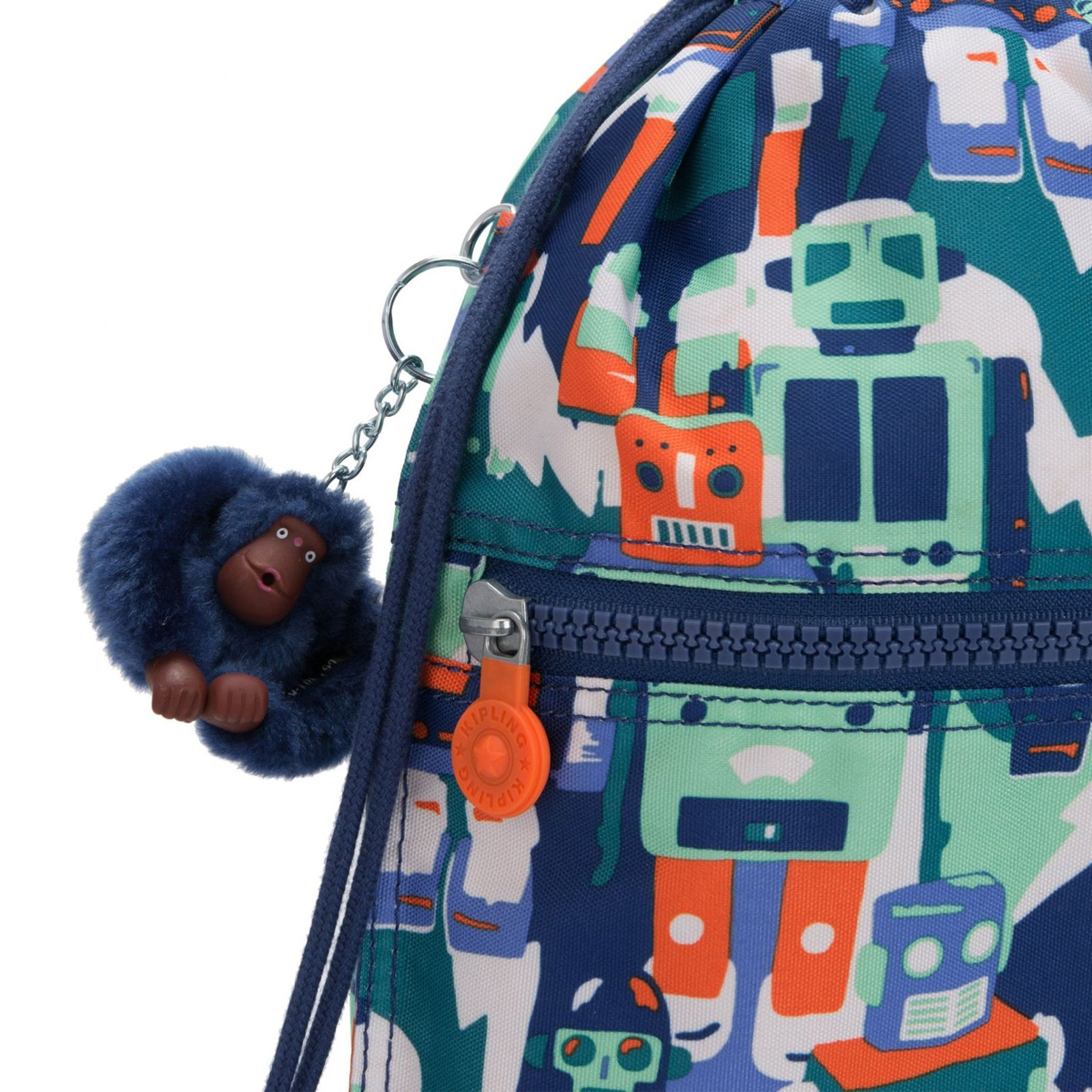 KI563757E Рюкзак-мешок Medium Drawstring Bag Kipling Supertaboo  - Вид №4