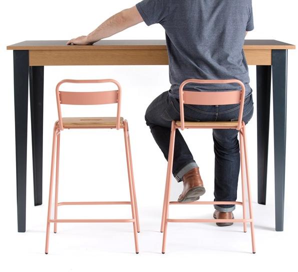 Deadgood Прямоугольный высокий стол из ламината Tree Tt3m tt3l tt3xl - Вид №4