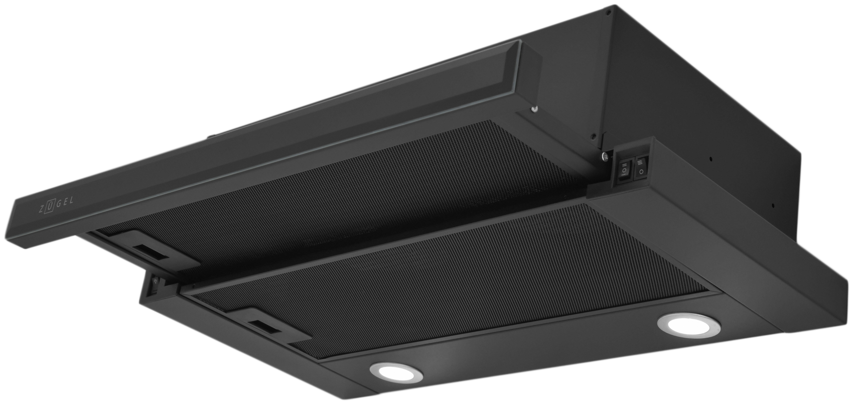 9175449 Вытяжка телескопическая ZUGEL ZHT651GB черный/черный STDN-0103710 - Вид №2