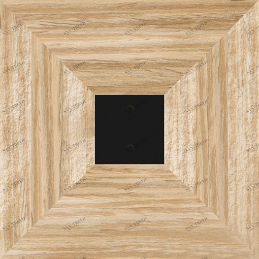 Напольное покрытие из дерева (инкрустация мраморная "nero belgio" из светлого дуба) ddFz66 rc mn Devon Devon INTARSIA Devon&Devon DDFZ66RCMN