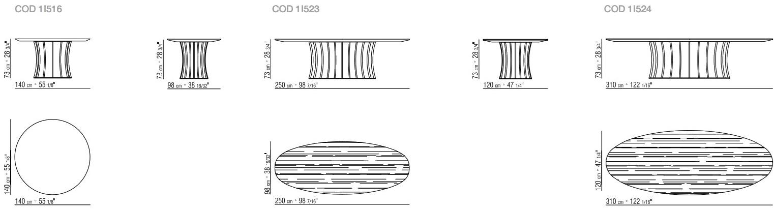 Flexform Стол Arthur sun-id-1387280 - Вид №1