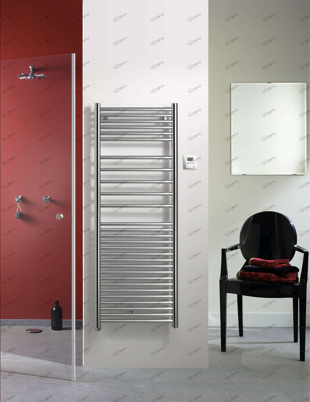 Электрический радиатор TSLO-050-050/GF Atoll Spa Chromé Acova 1731 