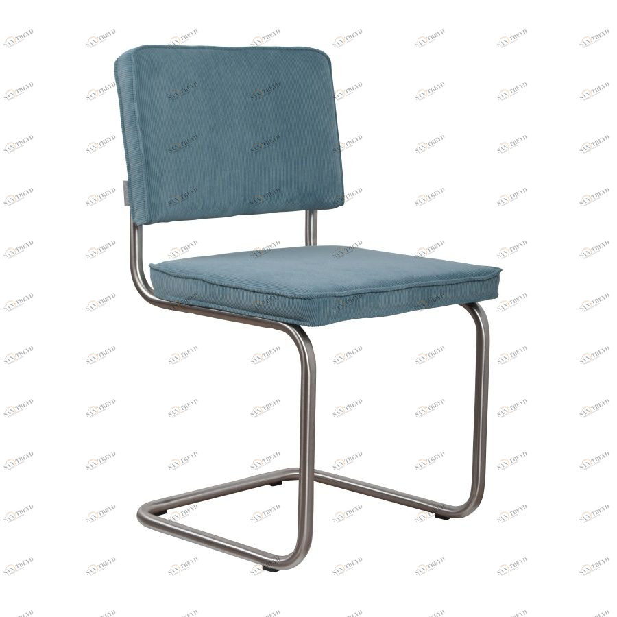 Стул Ridge Brushed Rib синий Zuiver 1100084
