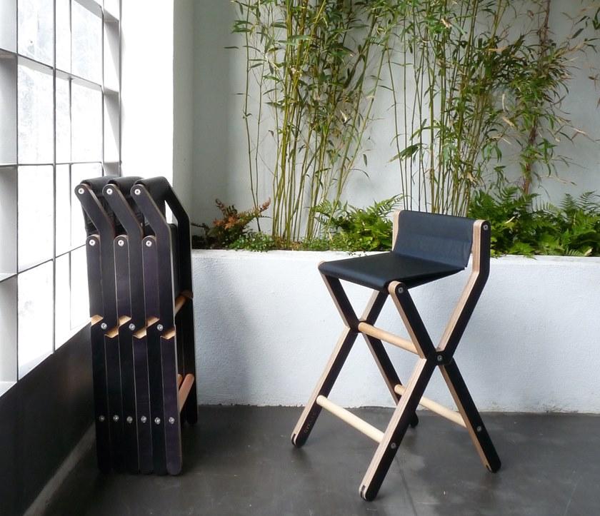 DVELAS Высокий складной табурет из ткани для парусов  3nd ris  - Вид №1