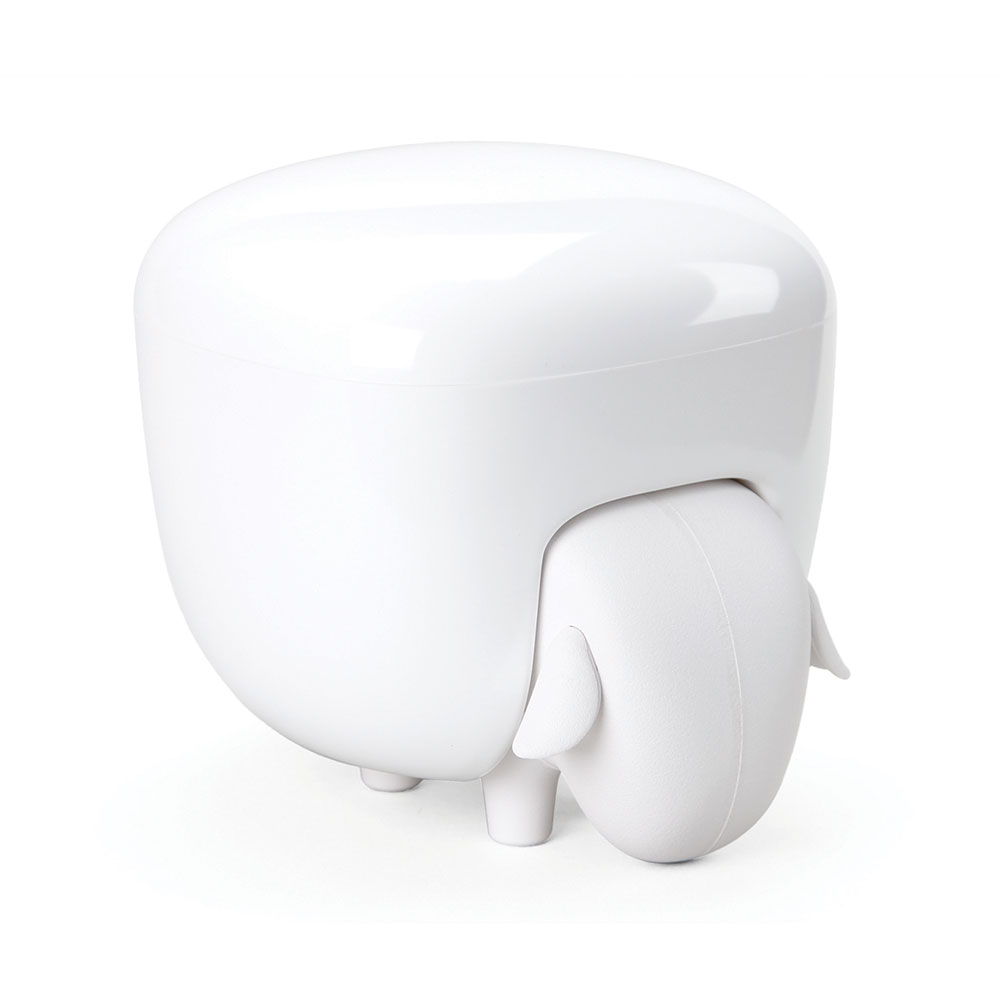 Держатель для ватных дисков белый Sheep QUALY  00-3869404 Белый  - Вид №1