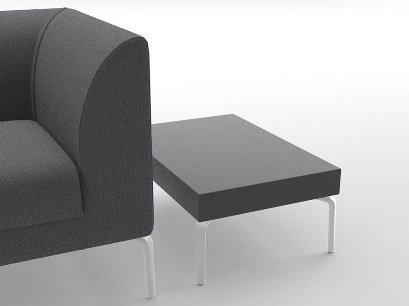 VAGHI Низкий прямоугольный журнальный столик из ламината Quadro Tr1/tr2 - Вид №3