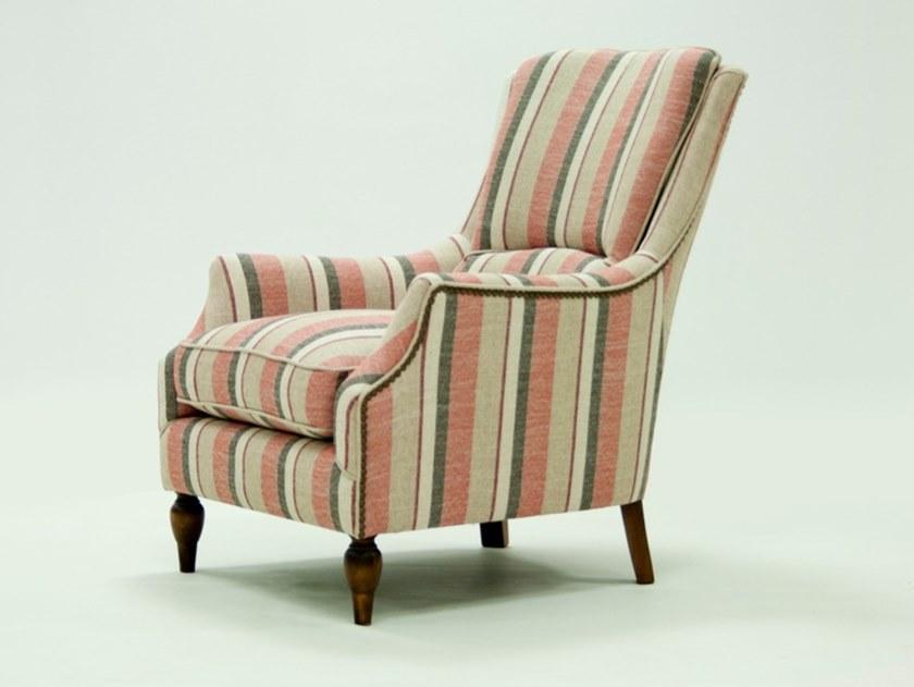 CREARTE COLLECTIONS Кресло из ткани с подлокотниками  77  - Вид №3