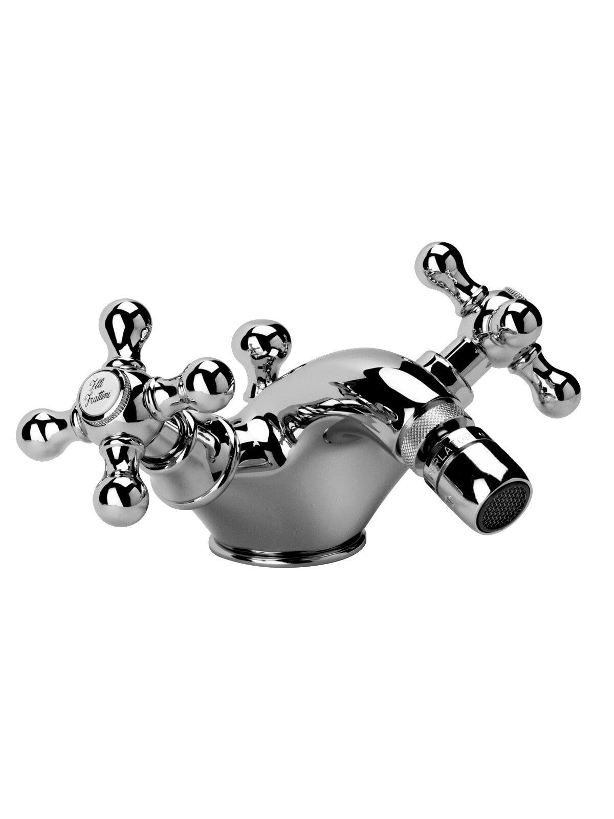 Смеситель для биде с одним отверстием и автоматическим сливом Rubinetterie Frattini Dedra ARCH-00083230