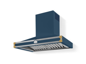 Настенный вытяжной шкаф из нержавеющей стали