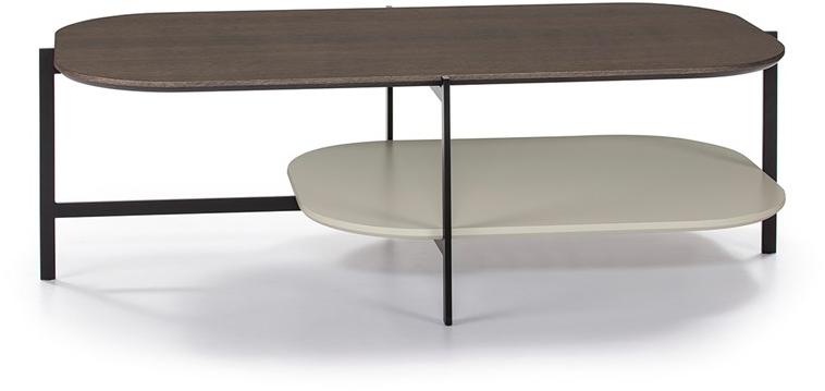 Kendo Mobiliario Низкий прямоугольный журнальный столик с журнальной полкой Exo sun-id-1361563 - Вид №7