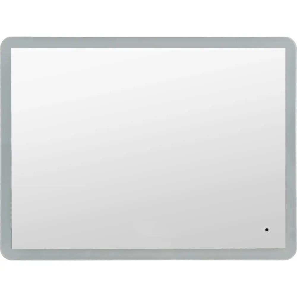 Зеркало Omega Glass Руан с LED-подсветкой и часами 80×60 см 82809032 STLM-0036409 - Вид №1