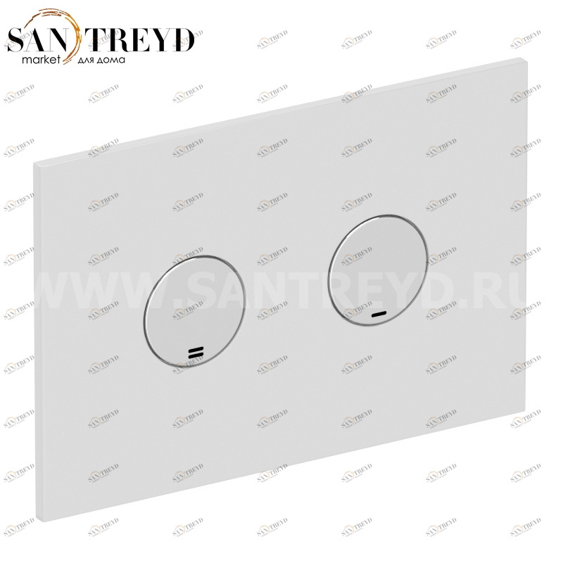 PL03BI Кнопка слива для инсталляции Globo 21 см цвет Белая глазурь Globo ACCESSORIES Италия Ceramica Globo