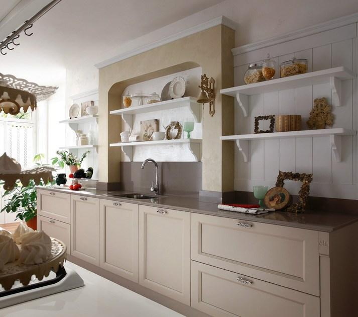 Callesella Arredamenti Модульная деревянная кухня с островом Kitchen sweet kitchen sun-id-1434367 - Вид №2