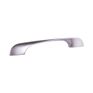 Мебельная ручка-скоба Larvij Elegant 128mm никель серебристый