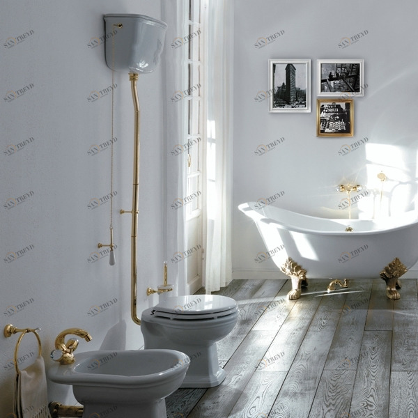 02111111BCTUOR Компакт унитаз с бачком Белый Olympia Ceramica IMPERO STYLE Италия