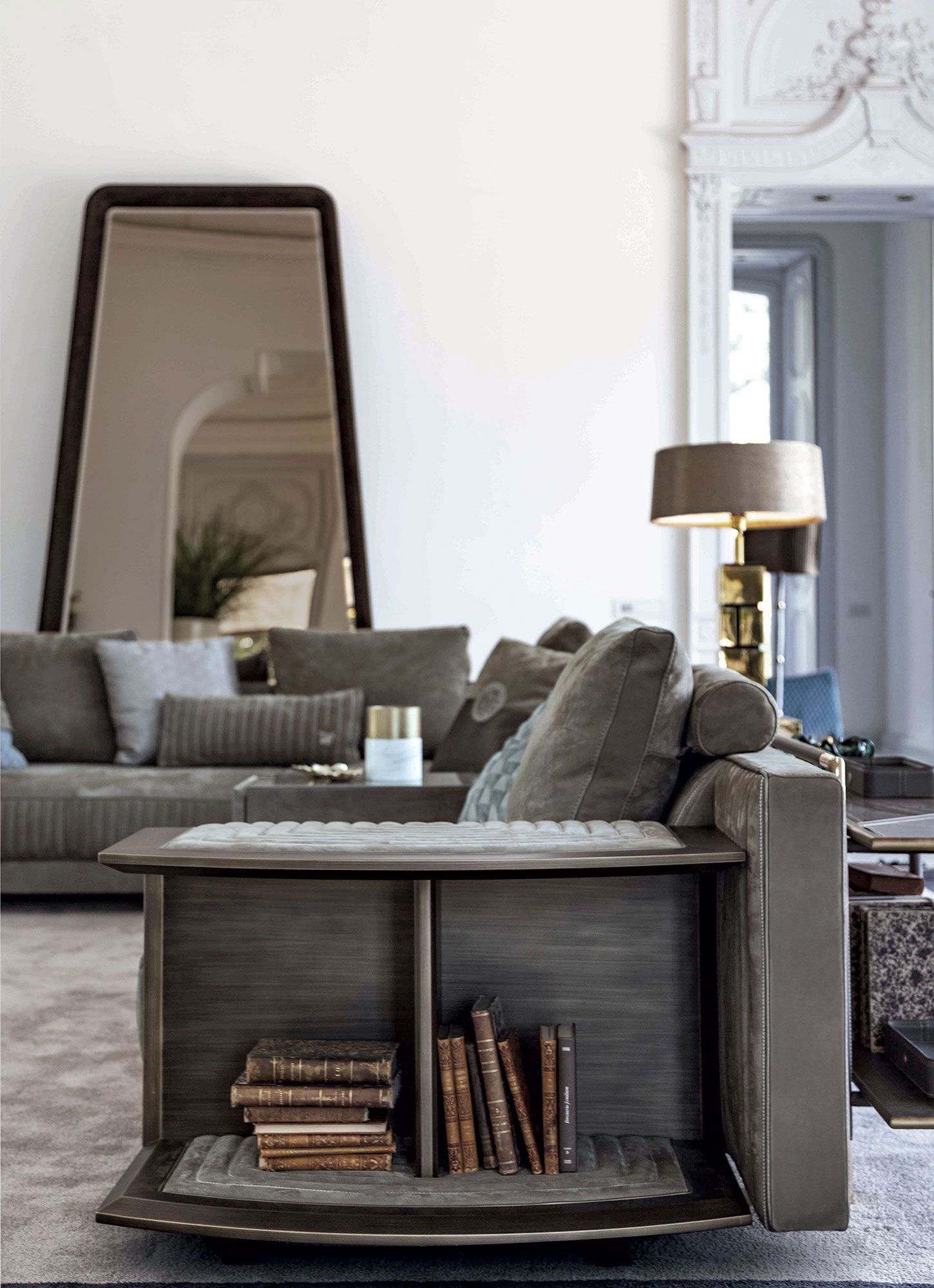 Модульный тканевый диван Vittoria Frigerio BRANDOLINI ARCH-00004613 - Вид №4