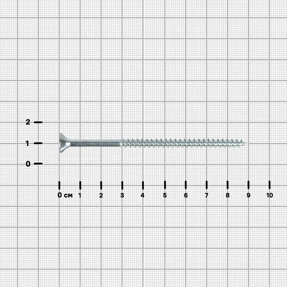 Универсальные саморезы DILWIS 5x90 мм оцинкованные (40 шт) 89386266 STLM-1567273 - Вид №2