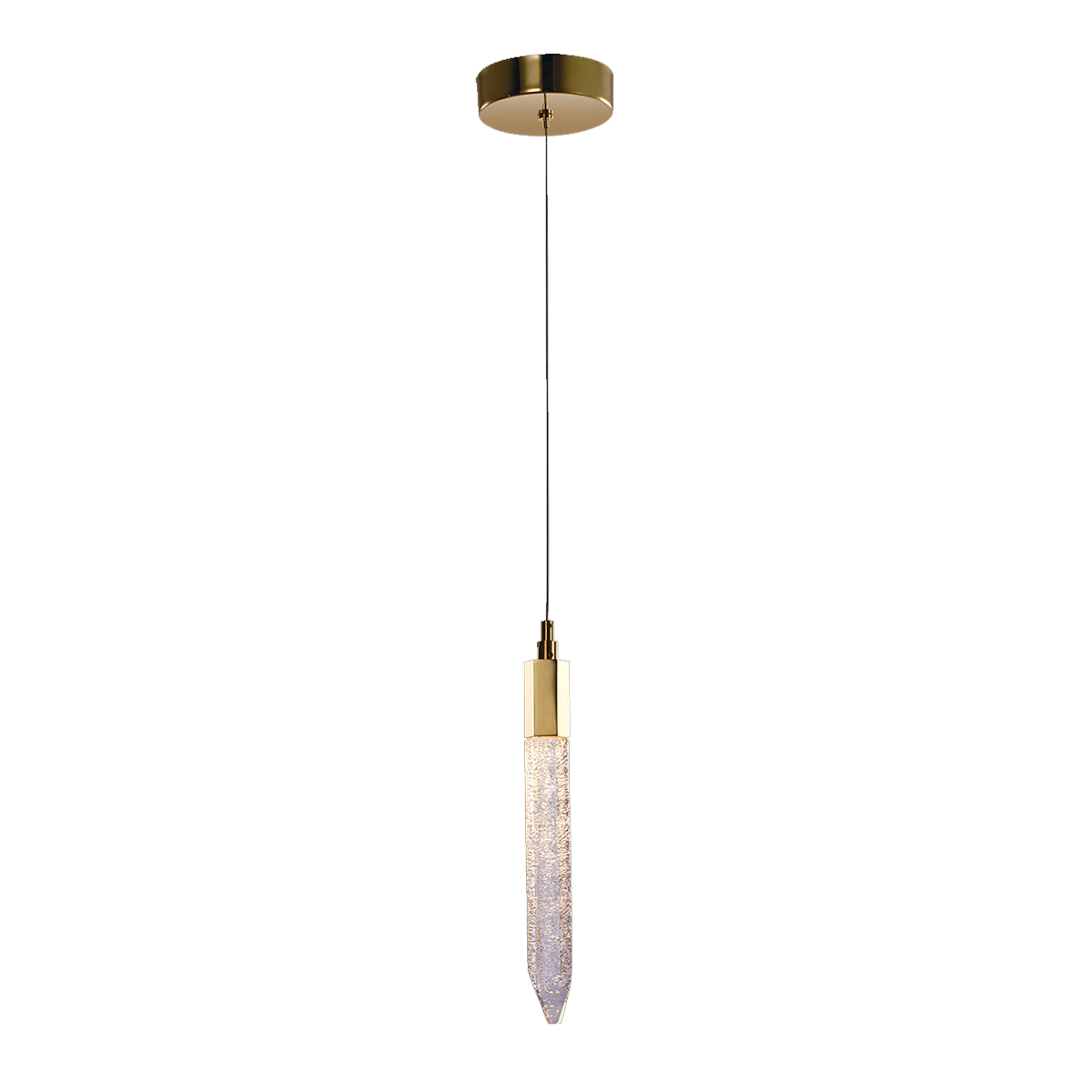 Подвесной светильник MD17003025-1A gold от Illuminati DELIGHT COLLECTION ДИЗАЙНЕРСКИЕ 243294 Золотой  - Вид №1
