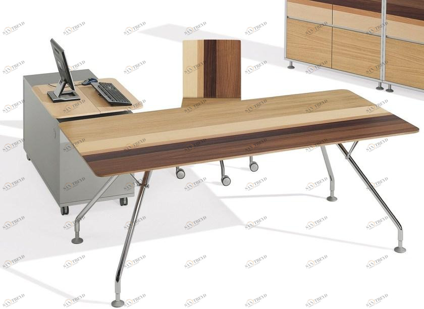 NEWTOM by Ultom Прямоугольный рабочий стол Prospero sun-id-1386296