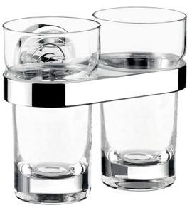 Emco Bad Двойной настенный держатель для зубных щеток Polo 0725 001 00