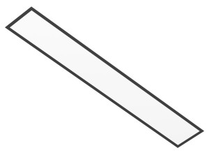 Экструдированный алюминиевый светодиодный потолочный светильник