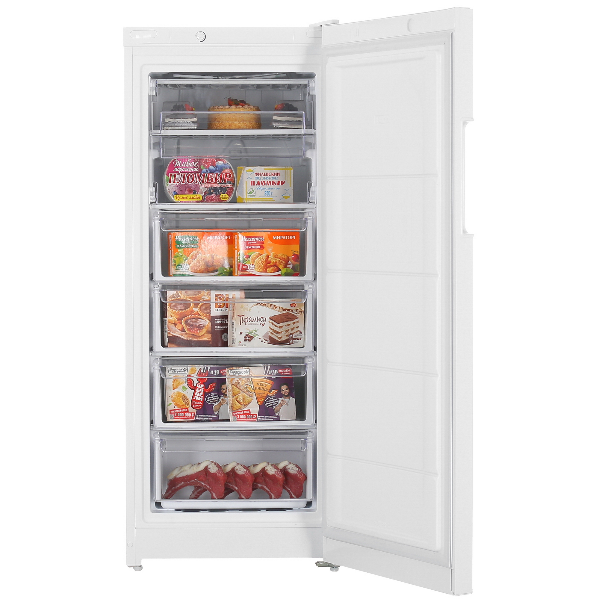 9111336 Морозильный шкаф  Indesit DSZ 4150 белый STDN-0134476 - Вид №5