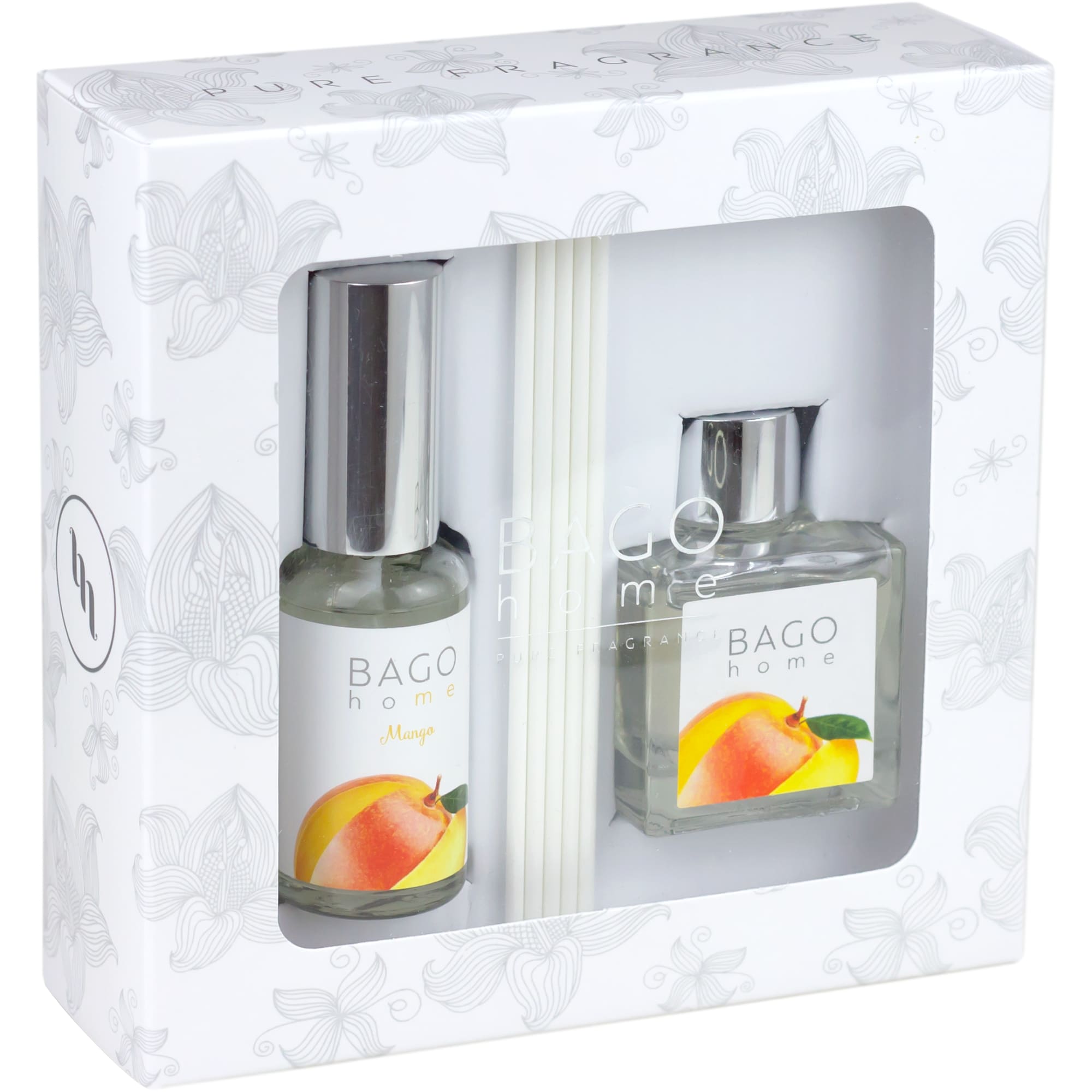 82890130 Набор диффузор и спрей аромат «Манго» 45/30 мл Santreyd  - Вид №3