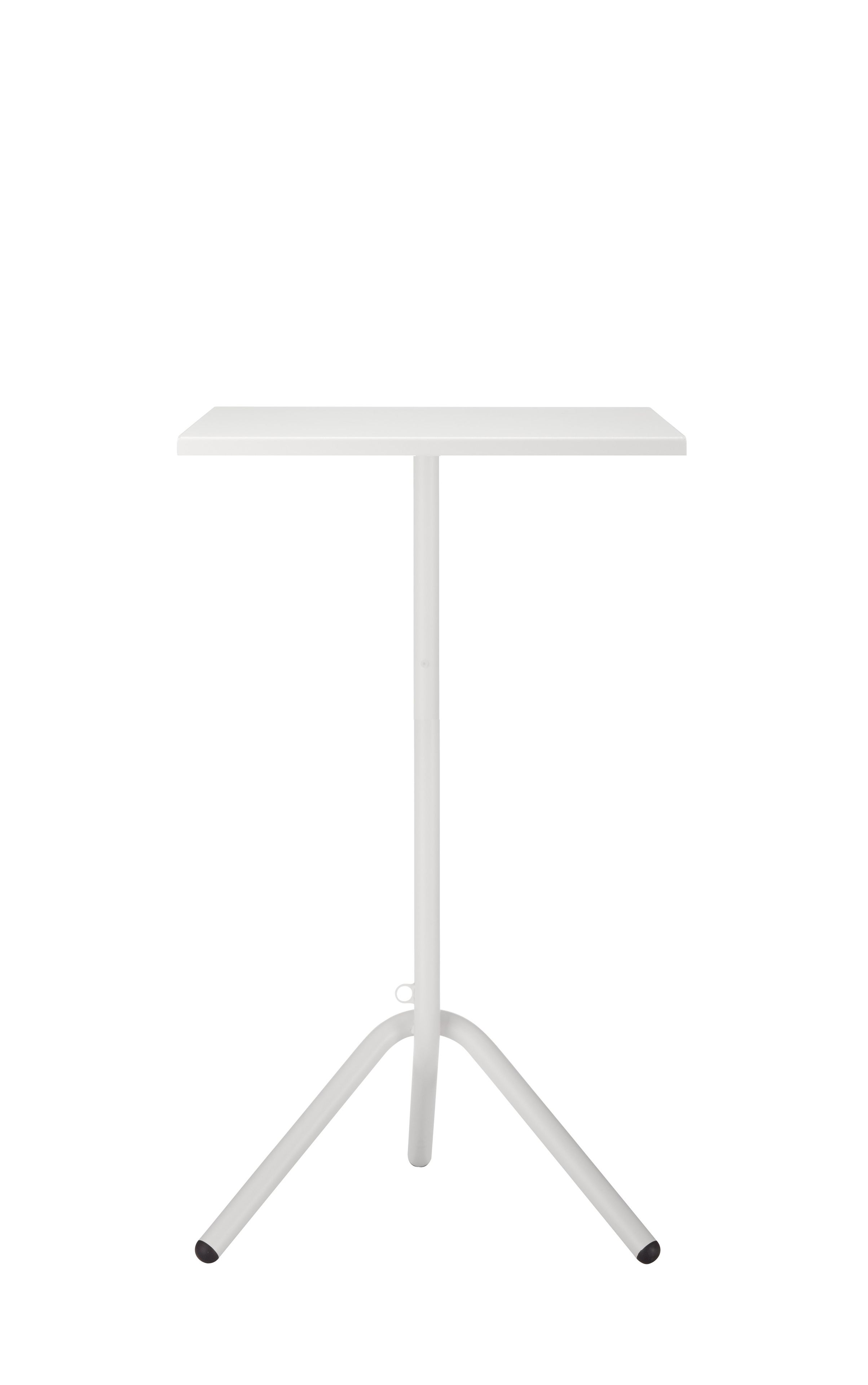 Высокий квадратный стол с откидным верхом из листового металла COLOS ARCH-00148341 - Вид №3