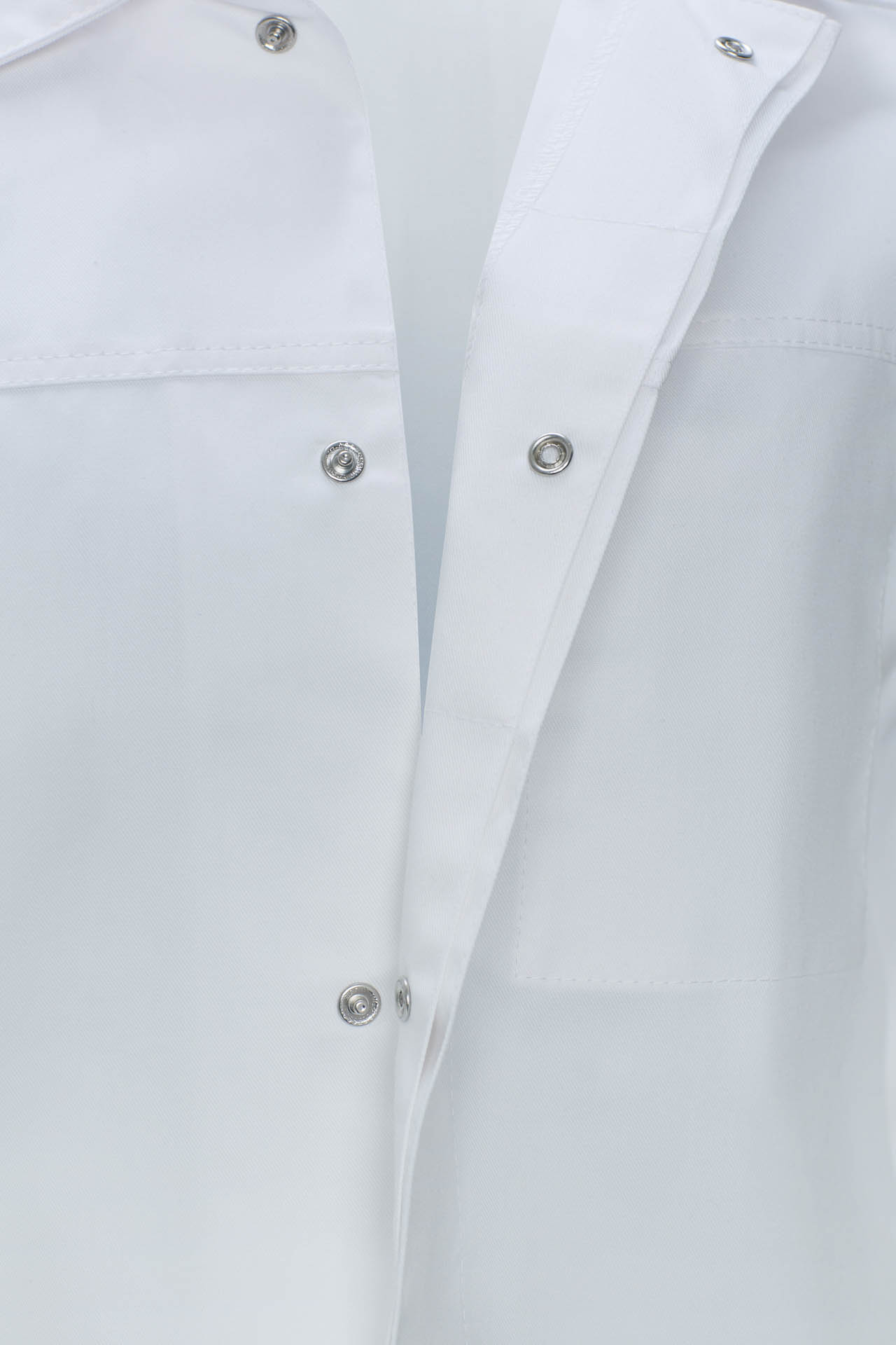 5041544 Куртка Эйч-Лайн мужская белая  Одежда для поваров  размер 60-62/170-176 Спецодежда  - Вид №4