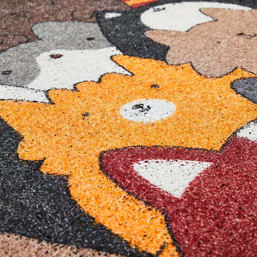 Santreyd Коврик придверный ПВХ с котиками 60x90 см 89353784 STLM-1401611 - Вид №2