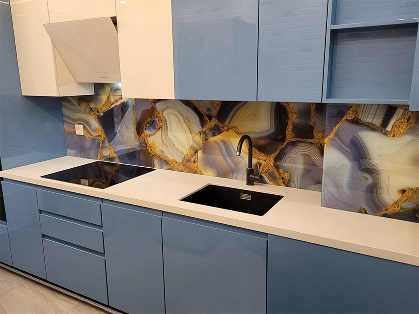 Столешницы для кухни - Фиори бьянко / 12 мм LIGRON LIST226 2376 - Вид №11