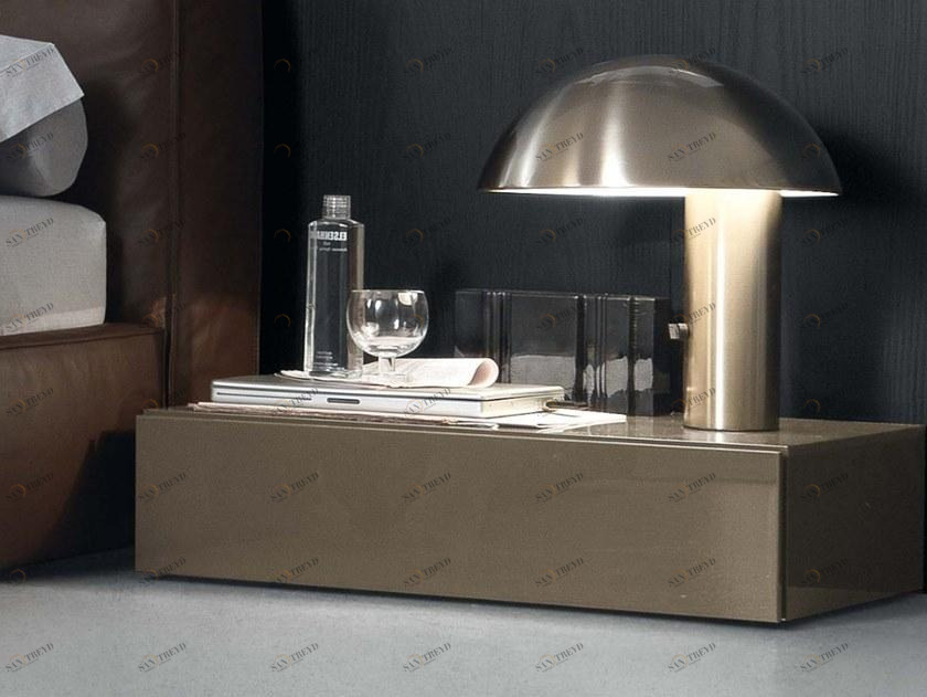 JESSE Прикроватная тумба прямоугольная лакированная Nap sun-id-1480467