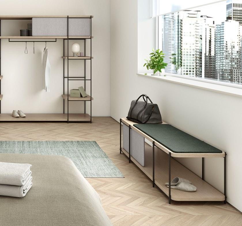 Momocca Модульный двухсторонний книжный шкаф Julia Ja04 - Вид №2