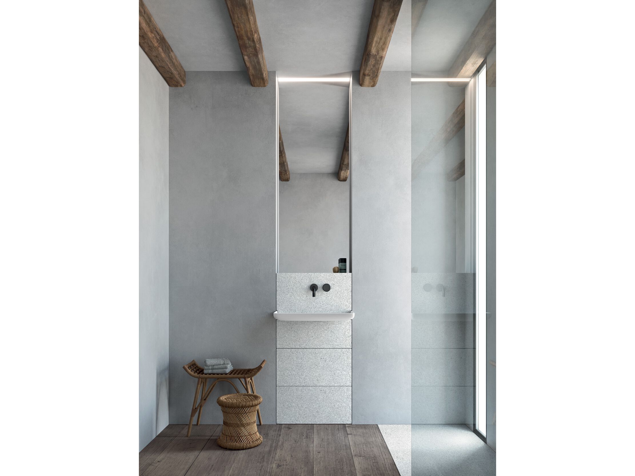 Умывальник с зеркалом Rexa Vision ARCH-00009129