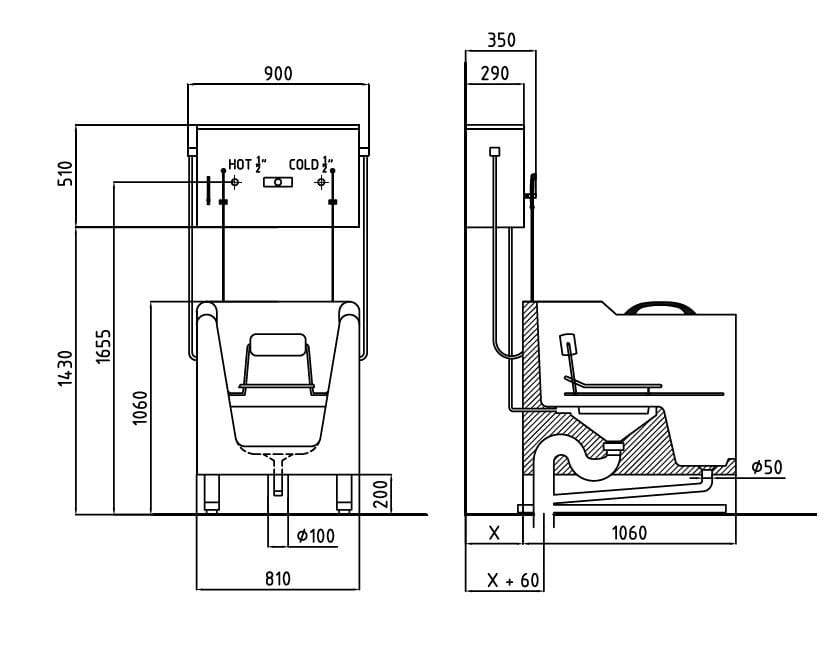 Душевая кабина Thermomat VDP30/VDP31 ARCH-00115664 - Вид №2