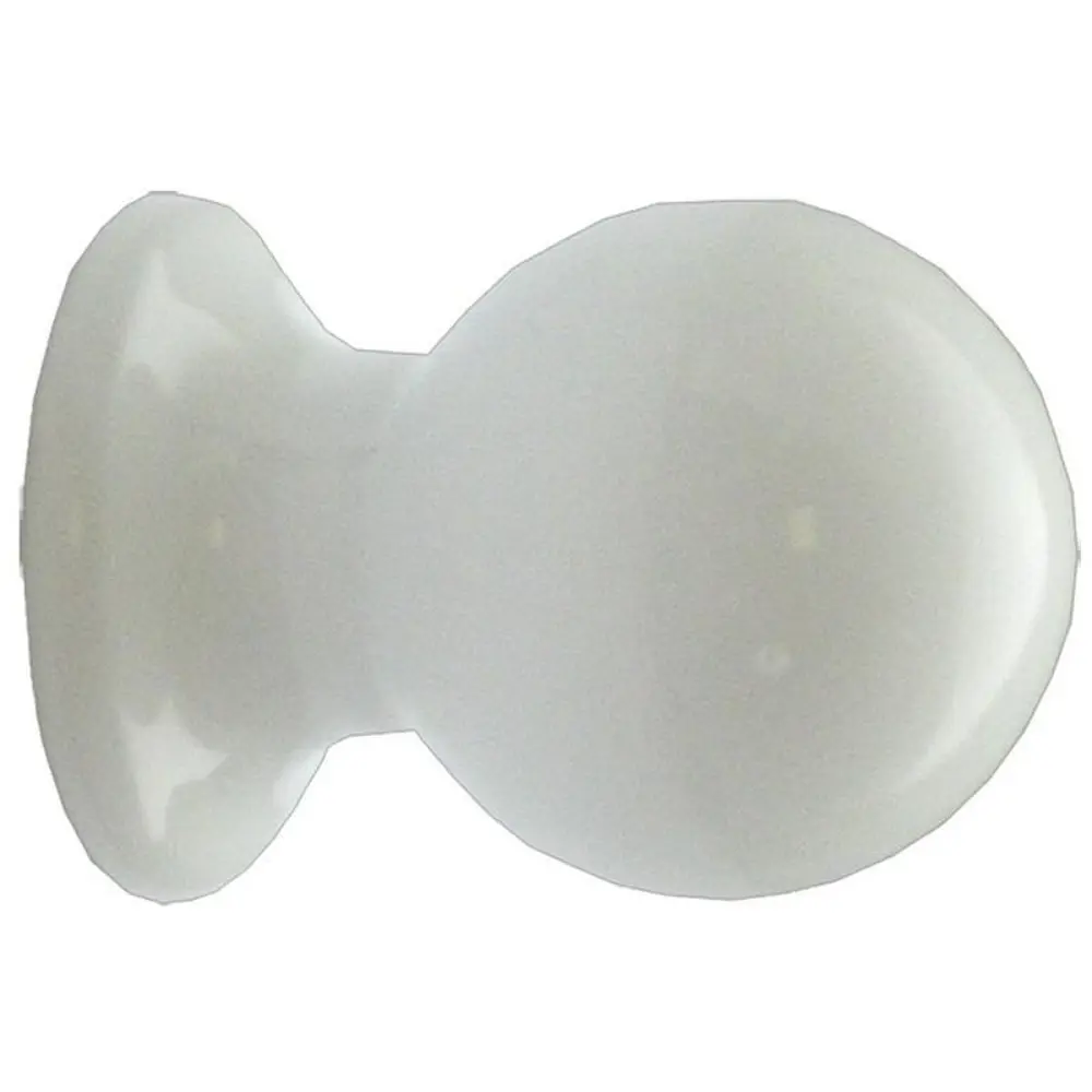 Мебельная ручка-кнопка Element цвет белый STLM-2030535