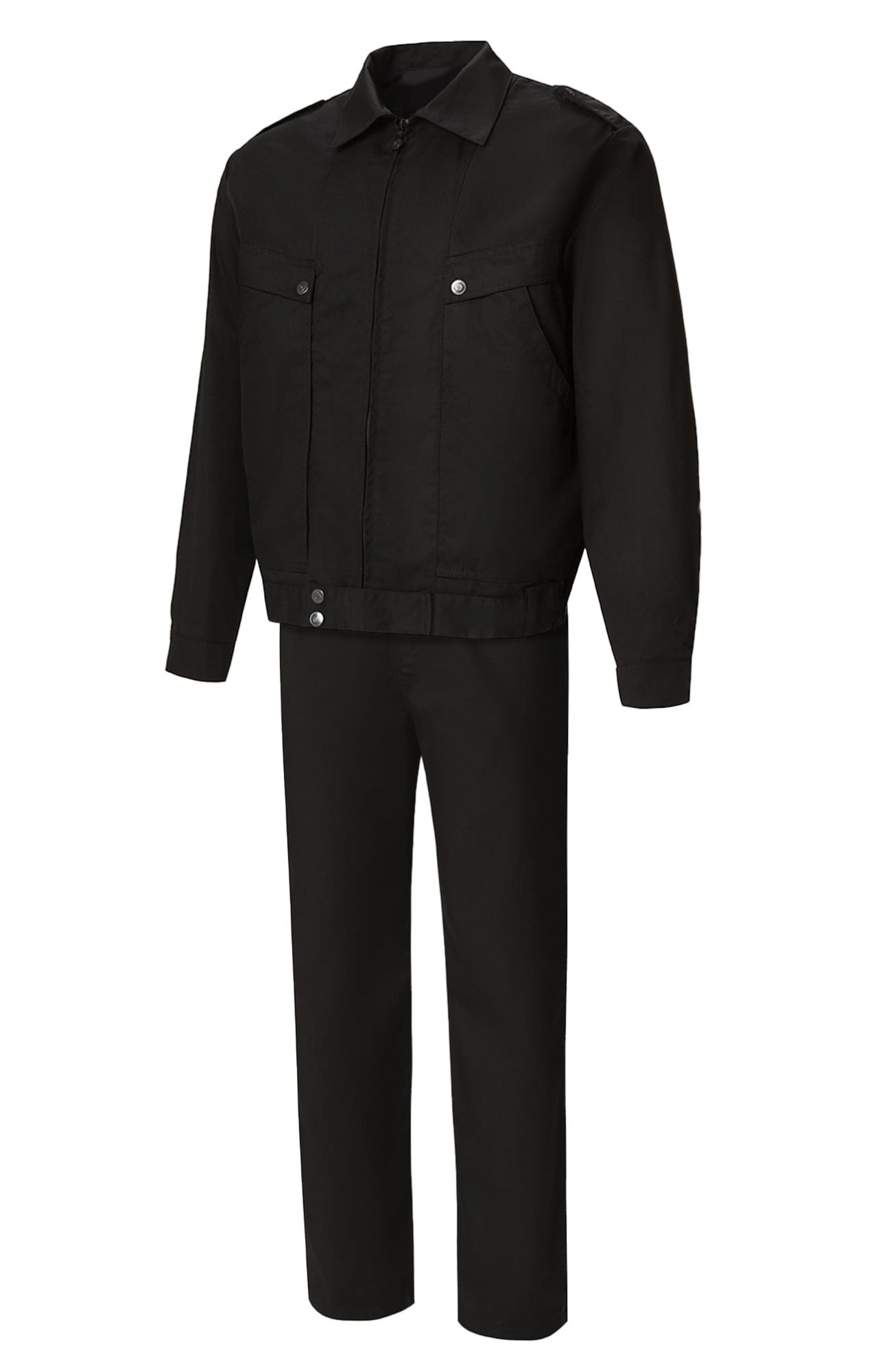 61514 Костюм "Страйк" летний черный  Одежда для охранных структур  размер 44-46/170-176 Спецодежда 