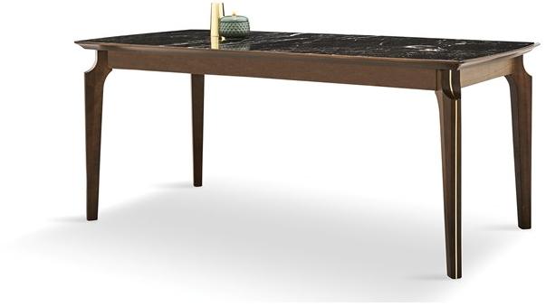 Enza Home Прямоугольный стол из стекла под мрамор Elegante sun-id-1430221 - Вид №1