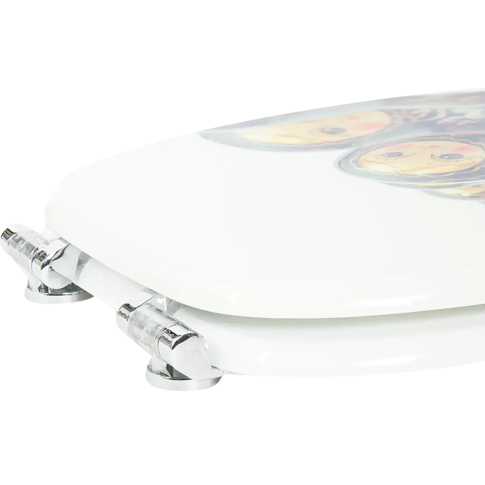 Сиденье для унитаза Матрешка дюропласт, микролифт WIRQUIN Без серии STLM-2165170 - Вид №2