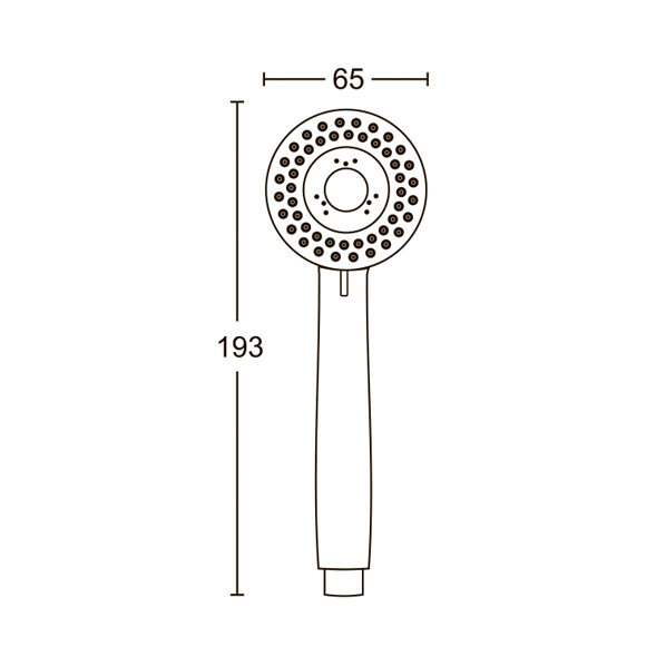 AGD 20.1122 P  Лейка для душа  ARGO kran agd201122p - Вид №1