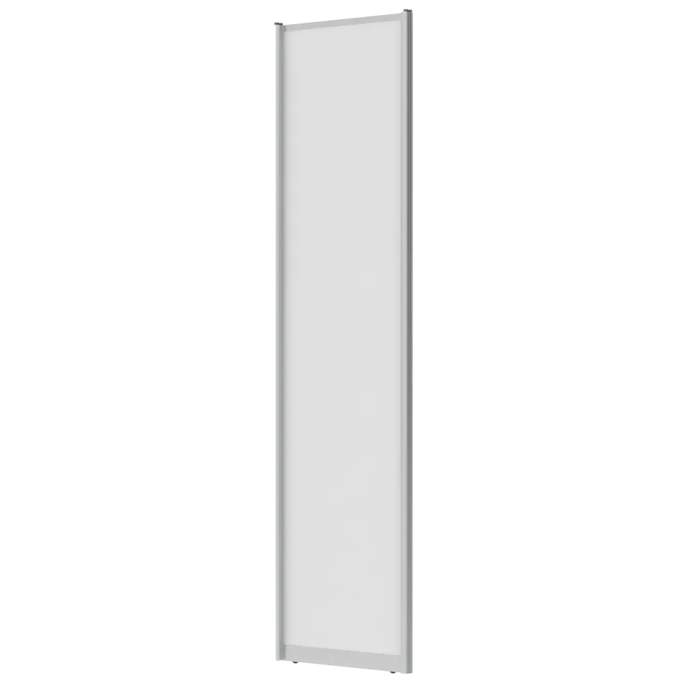 Дверь-купе KONSENSA 225.5x60.4 см МДФ цвет белый профиль матовое серебро STLM-2004791 - Вид №2